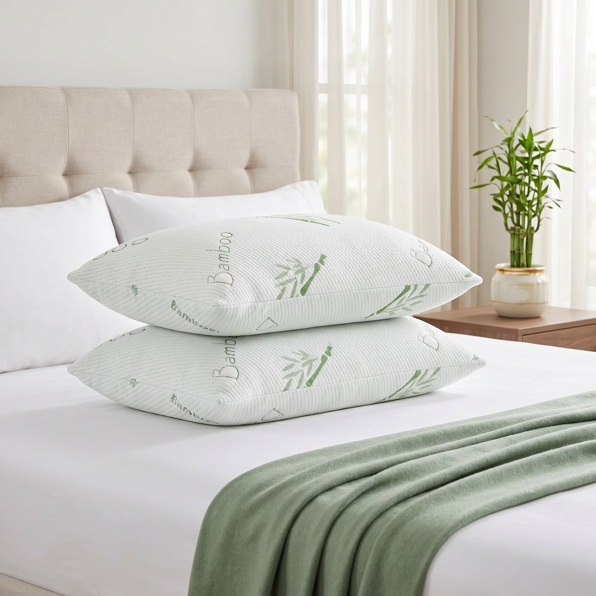 Hanare Bamboo Pillow 2-set